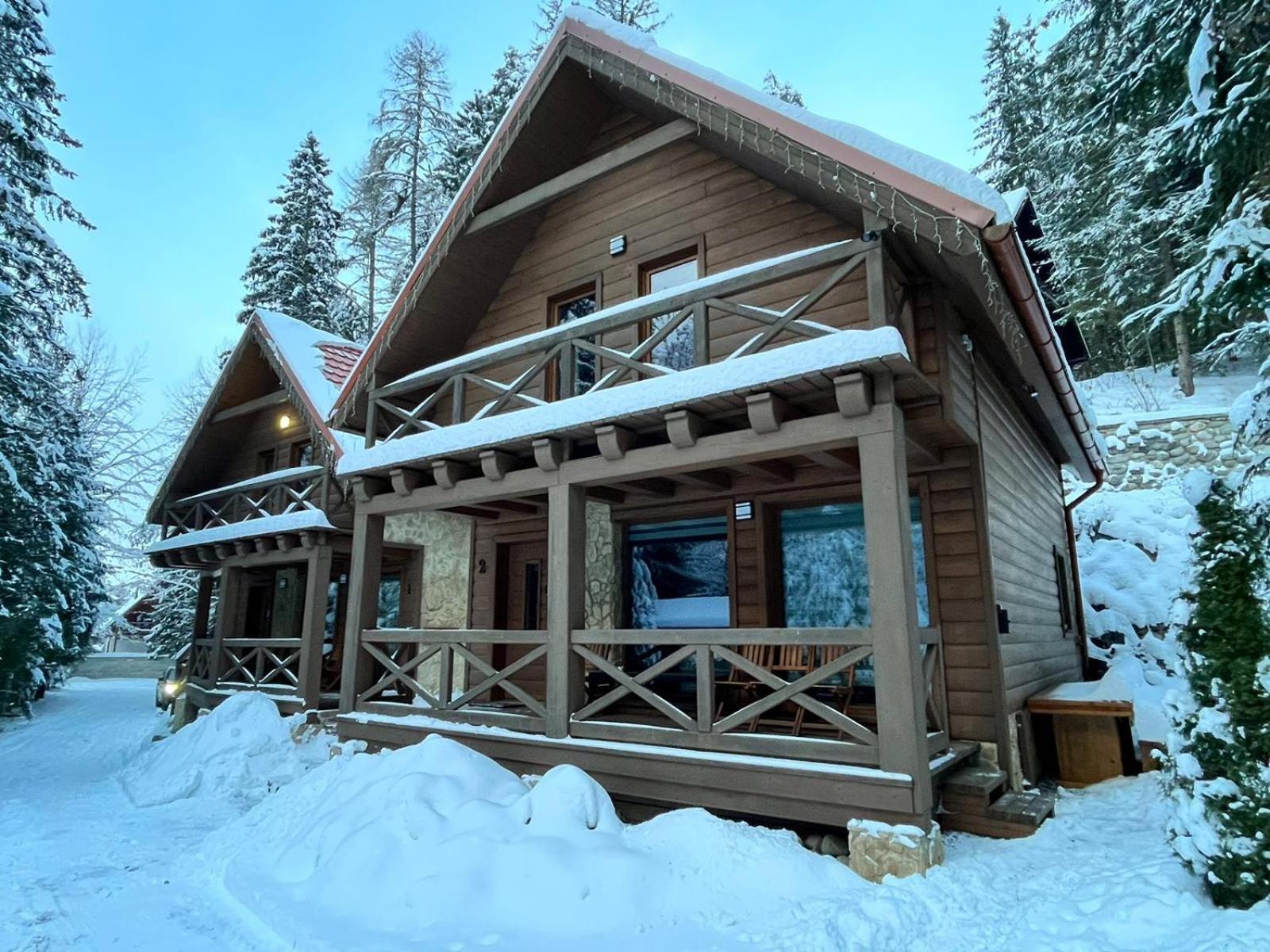 Tatrystay Riverstone Chalets Demänovská Dolina Eksteriør bilde